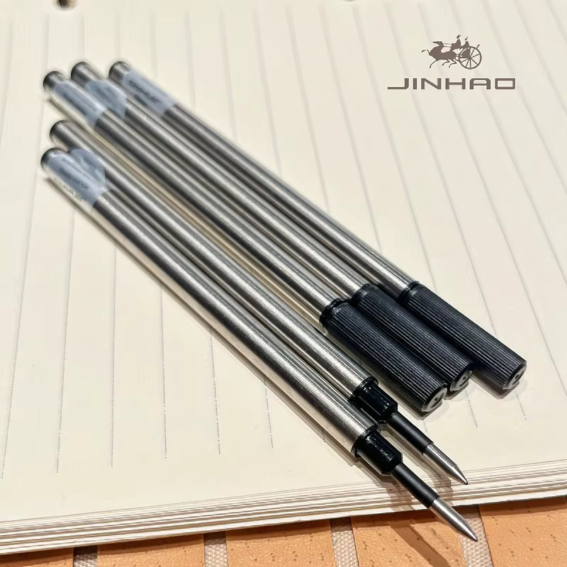 Jinhao Gel-Tintenminen für Kugelschreiber, 5 Stück, Blau und Schwarz - Bild 3