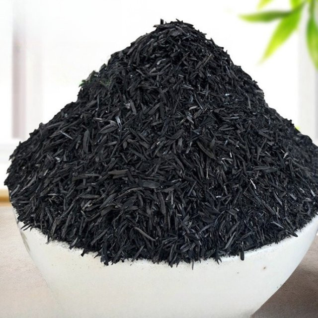 Bio-Kaliumdünger aus Reishülsen-Kohlegranulat, schwarzer Aschendünger zur Bodenverbesserung für Sukkulenten, Blumen und Pflanzen, 750 g - Bild 1
