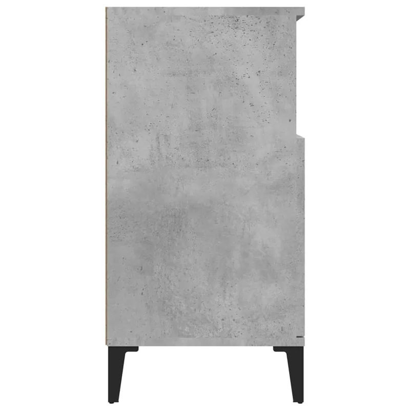 Vidaxl Kommode in Grau aus Holzwerkstoff im modernen Design, B/T/H: 60 x 35 x 70 cm - Bild 7