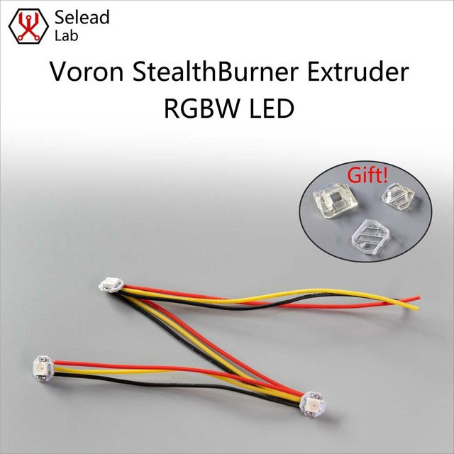 Selead lab Stealth Burner LED Neopixel RGBW für Voron SB Extruder, Voron 2.4 und Trident, Multicolor - Bild 1