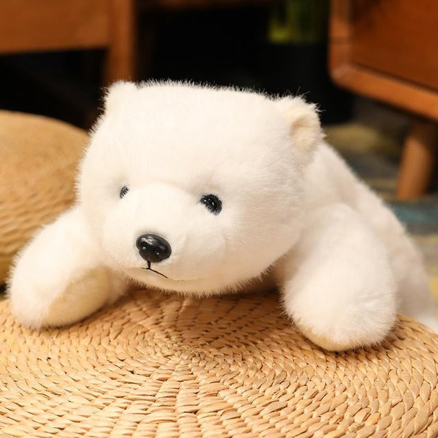 Yiran Health & Beauty Tierplüsch-Wurfkissen, Eisbär, Braunbär, Panda, 45cm - Bild 1