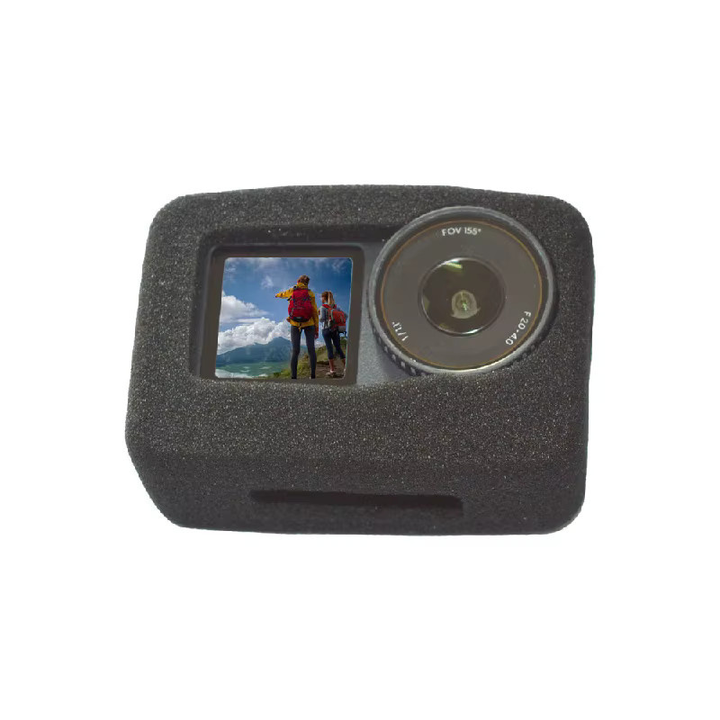 DJI Windslayer Windschutz Schaumstoffabdeckung für Osmo Action 5 Pro, Action 4 und Action 3 in Schwarz - Bild 4