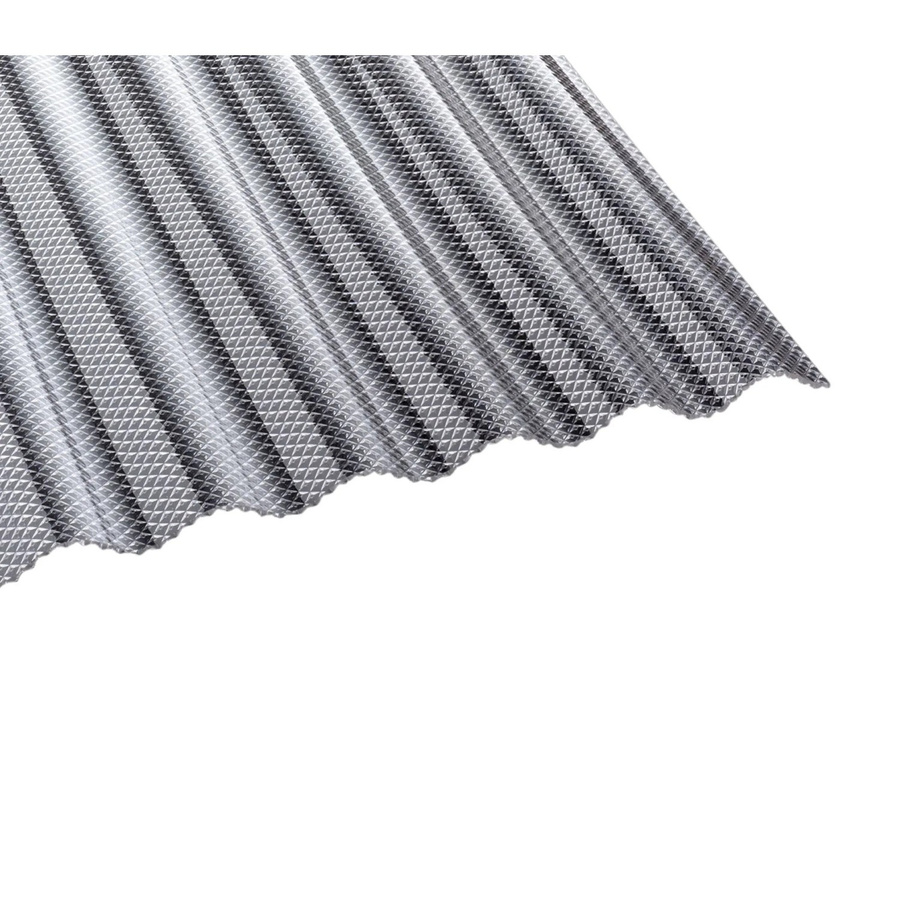 Tejemacro PC-Lichtwellplatte S76/18 Polycarbonat Multiwall-Platte Glasklar B: 104,5 cm, H: 400 cm, Tiefe: 0,28 cm - Bild 2