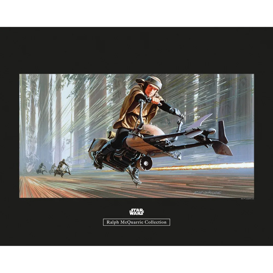 Komar Wandbild Star Wars Speeder Paper Poster Multicolor B: 50 cm, H: 40 cm - Bild 2