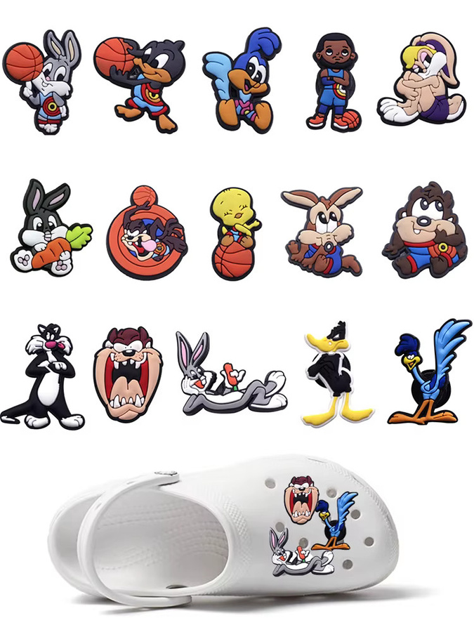Hot Toys Cartoon-Hasen-Schuhcharms, Unisex - Bild 4