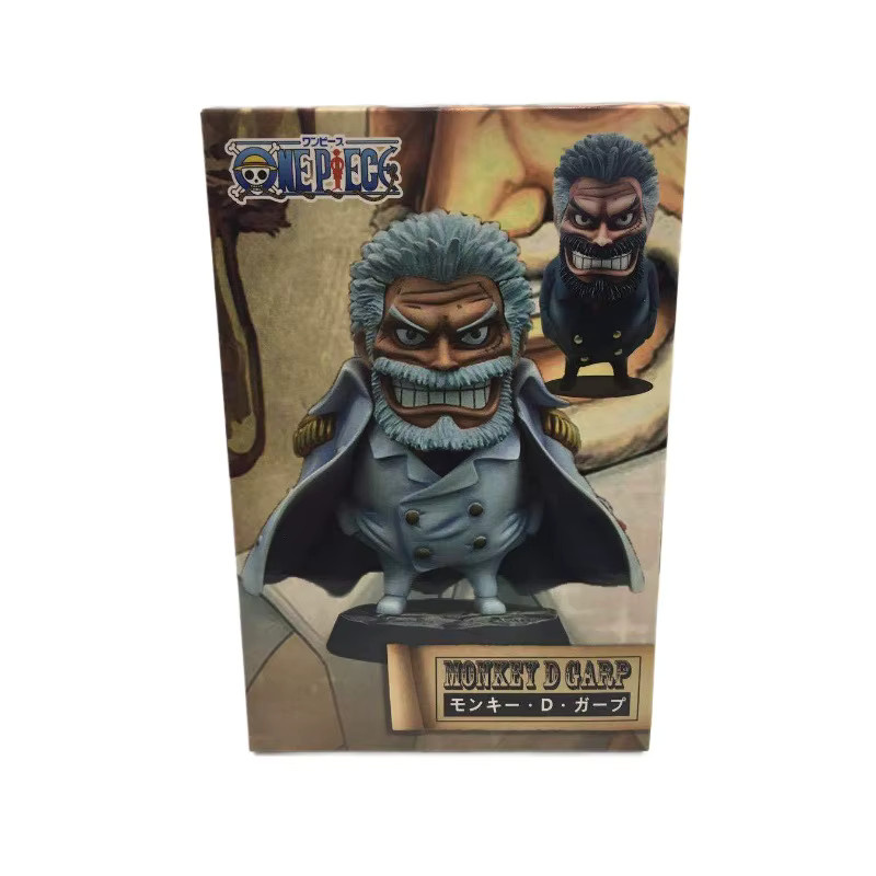 Bandai One Piece Monkey D. Garp Q-Version Actionfigur-Set, Kunststoff - Bild 4