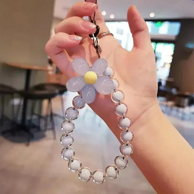 Mango Event Handy-Lanyard Handgelenksschlaufe für Damen in Weiß - Bild 1