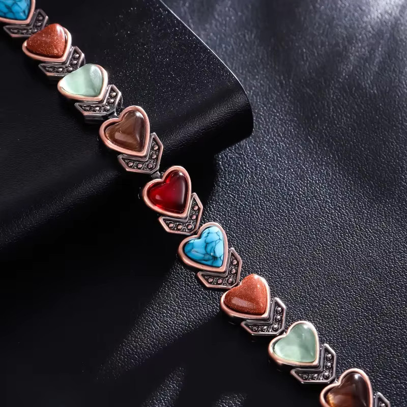ARADOO Armband, Kupfer, Herzförmig, Damen - Bild 3
