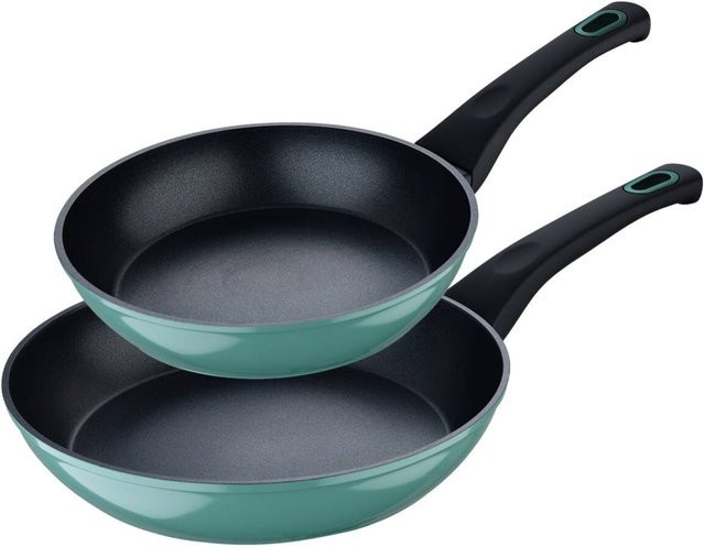 BERGNER Pfannenset Classique aus Aluminium in Grün, 2-teilig - Bild 1