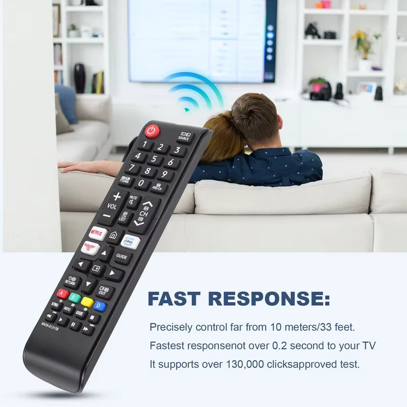 Samsung BN59-01315B Ersatzfernbedienung für Smart TV in Schwarz - Bild 4