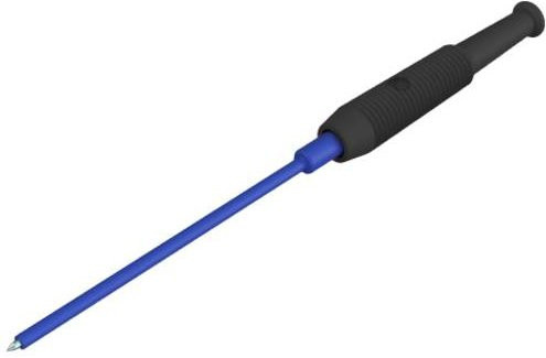 Hirschmann Test & Measurement PRUEF 1sw Prüfspitze 931376100 zum Löten in Schwarz und Blau - Bild 1