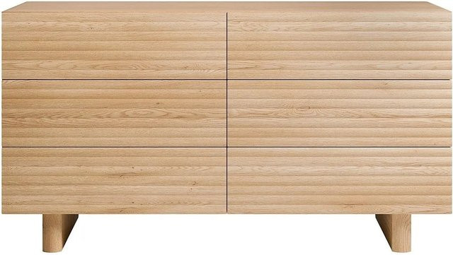 Vente-unique Kommode Ludima in Beige, zeitgenössisches Design aus MDF - Bild 1