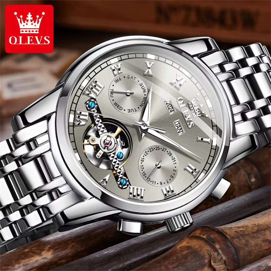 OLEVS Armbanduhr, Automatik, Herren - Bild 3