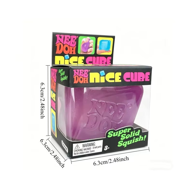 Needoh Nice Cube, Sensorischer Fidget-Würfel, Schreibtisch-Spielzeug - Bild 2