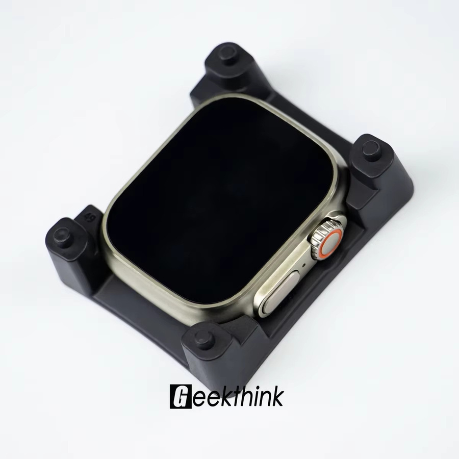 CAOWTAN Displayschutzfolie Hydrogel, Apple Watch, transparent, Silikon - Bild 4