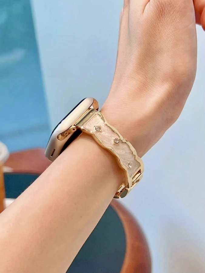 Emaille-Tropföl-Armband, Zirkonia, Unisex - Bild 2