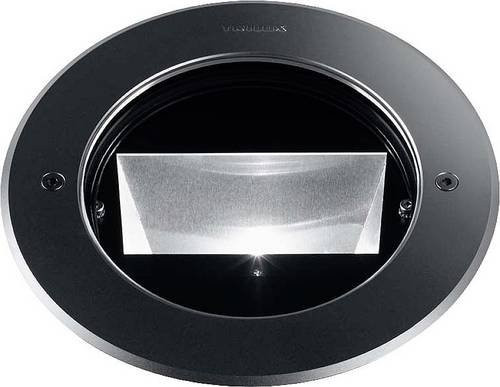 Trilux Canopy Abschlussplatte aus Metall in Schwarz - Bild 1