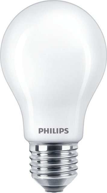 Philips LED-Leuchtmittel Classic A-bulb E27 Milchglas Warmweiß 60 W 806 lm H x Ø: 11 x 6 cm - Bild 1