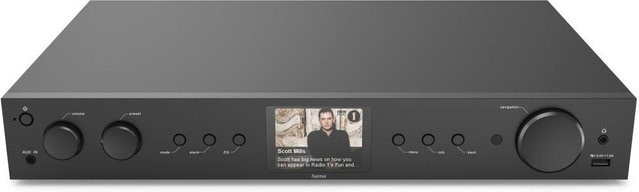 Hama HiFi-Tuner DIT2105 DAB+ Internetradio Bluetooth RX/TX App Schwarz - Bild 1