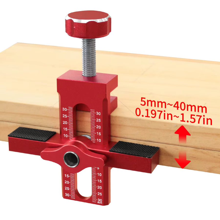 GDART Schranktür-Installationslocator aus Aluminium mit 6 mm, 8 mm und 10 mm Bohrer für eine schnelle und präzise Montage - Bild 5