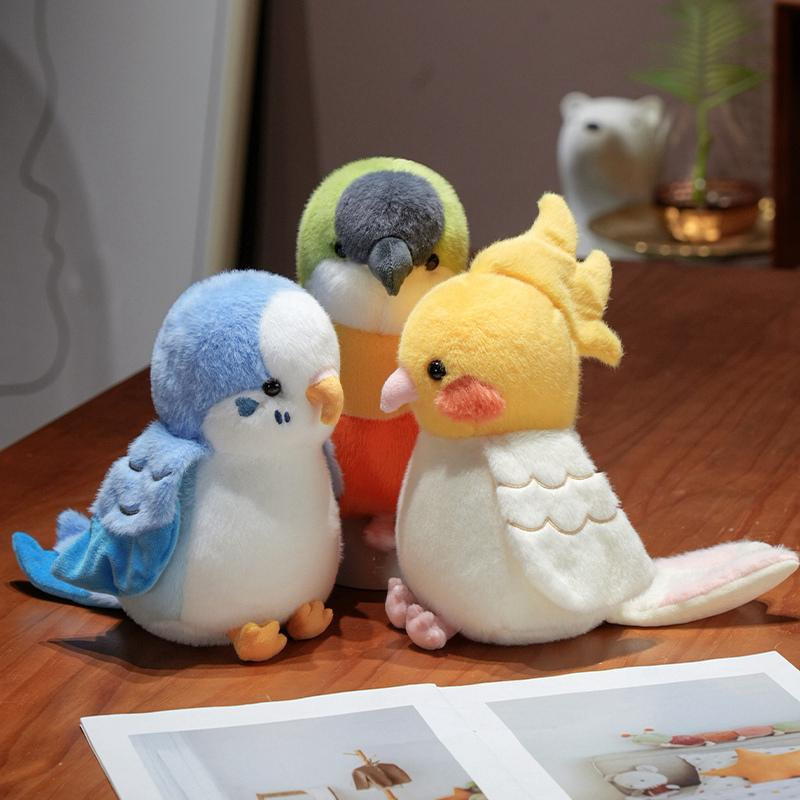 Süßer Mu Cheng Plüschtier Vogel Plüsch Handpuppe - Bild 2