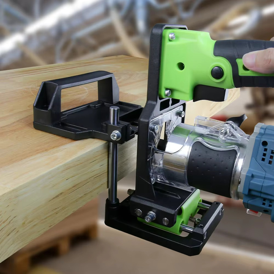 Allsome 2-in-1-Halterung aus Aluminiumlegierung für Holzbearbeitungs-Schlitzmaschinen und Holzschneidemaschinen - Bild 3