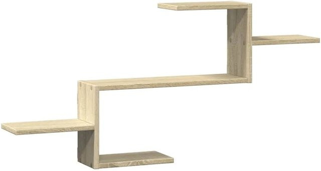 vidaXL Wandregal Sonoma-Eiche in Braun aus Holzwerkstoff, B/T/H: 104 x 15 x 49 cm - Bild 1