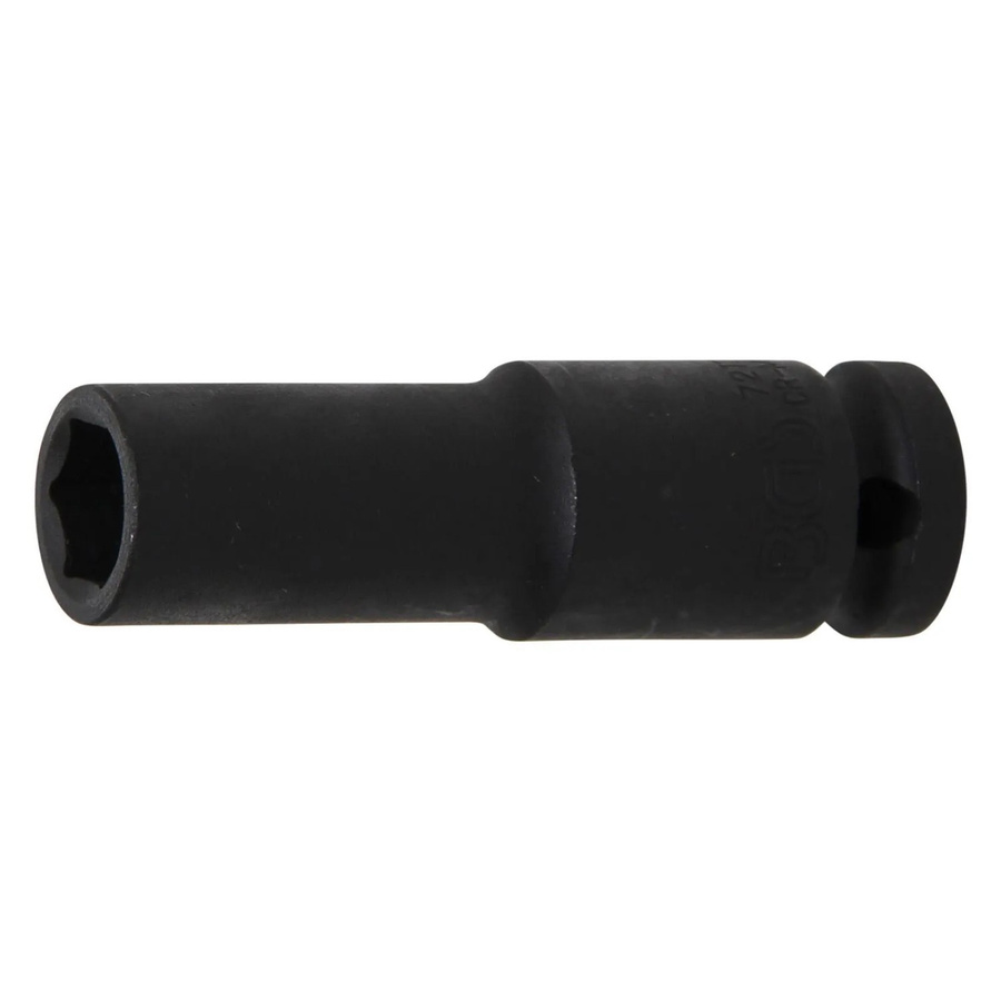BGS Kraft-Steckschlüssel-Einsatz Sechskant tief 7213, Antrieb 12,5 mm (1/2 Zoll), Schlüsselweite 13 mm, schwarz - Bild 2