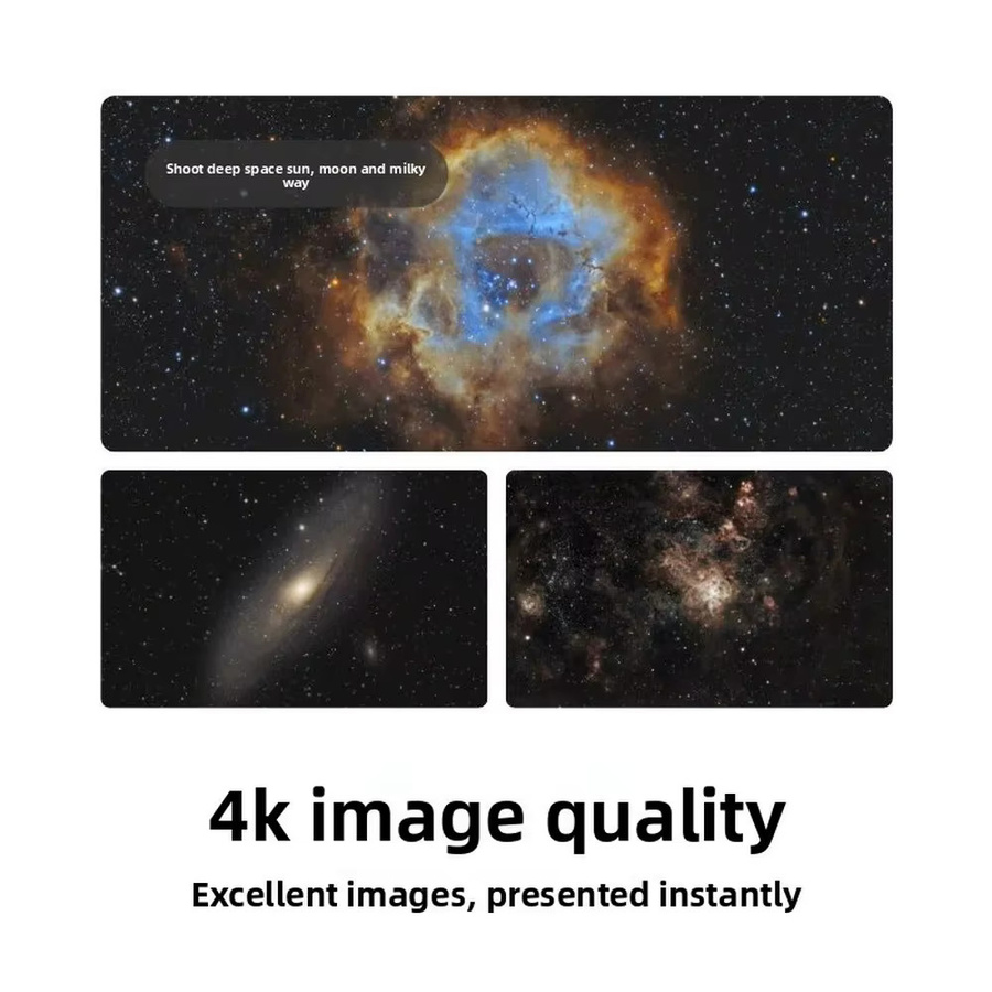 Dwarflab Dwarf 3 S50 S30 All-in-One Smart Astronomisches Teleskop für Astrofotografie und Sonnenbeobachtung - Bild 3