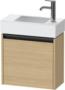Duravit Waschtischunterschrank Ketho.2, wandhängend, Weiß Matt, 1 Tür, B/T/H: 44,0 x 23,8 x 48,4 cm - Bild 1