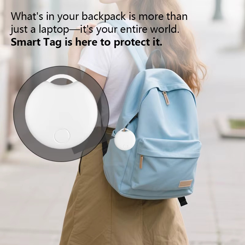 Vivilife Smart Tag Location Tracker in Schwarz für Apple Find My und iOS mit Bluetooth Sprachortung - Bild 2