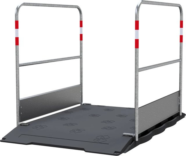 Schake Grabenbrücke aus Kunststoff in Schwarz - Bild 1