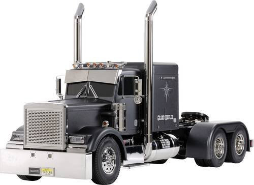 Tamiya Grand Hauler Matte Black Edition 1:14 Elektro RC Modell-LKW Bausatz in Schwarz - Bild 1
