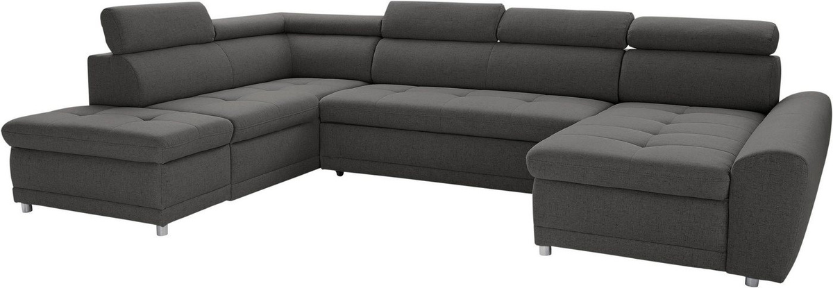 sit&more Wohnlandschaft Riva in U-Form mit optionaler Schlaffunktion - Bild 1