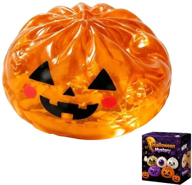 Fashion Shine Halloween Simulation Teigtasche Squishy, Stressball Spielzeug - Bild 1