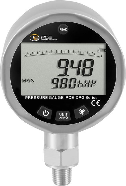 PCE Instruments digitales Druckmessgerät PCE-DPG 25 in Silber - Bild 1
