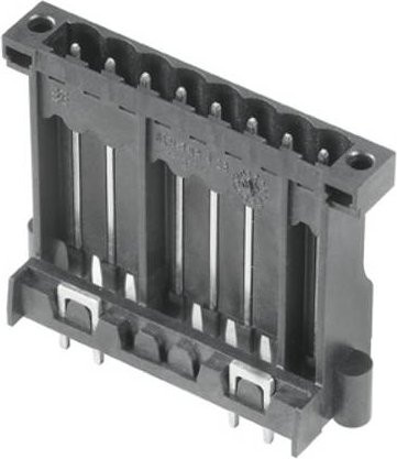 Weidmüller Stiftgehäuse-Platine BL/SL 5.08, Polzahl 16, Schwarz, 10 Stück - Bild 1