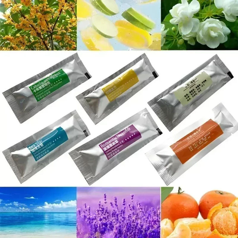 Auto Lufterfrischer Nachfüllungen mit Osmanthus und Zitrone Aroma als Air Vent Clip für dein Auto - Bild 1