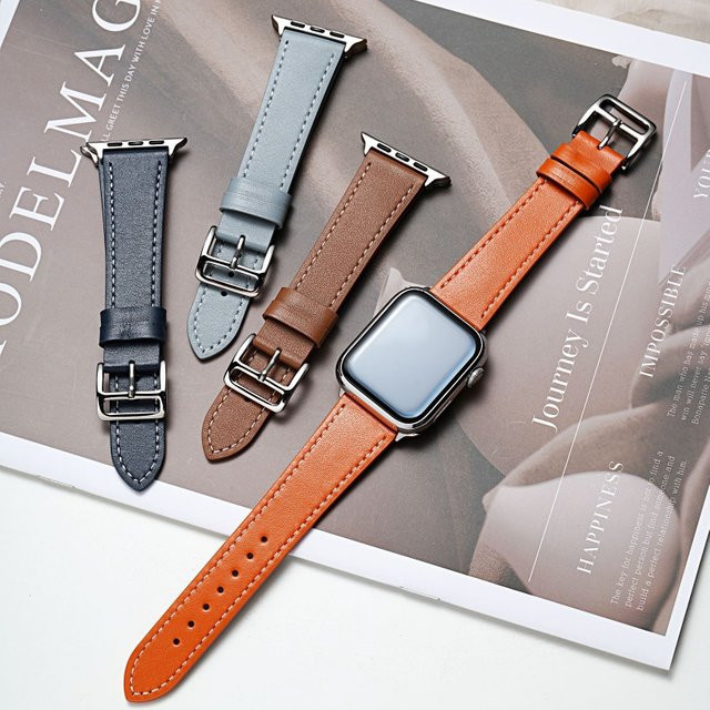 Uhrenarmband Leder, Unisex - Bild 1