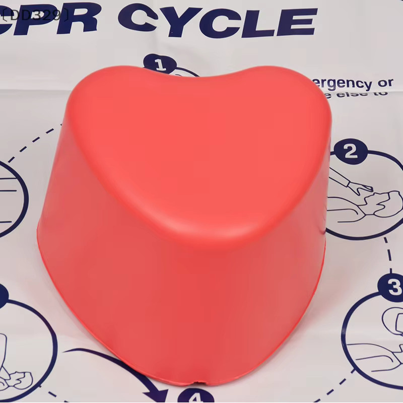 JETTING Mini herzförmiges Erste-Hilfe-Training, Rettungs-Lehrmittel, Körpermedizinischer Dummy, Cpr-Modell für Krankenpflegepuppen, Trainingsmodell - Bild 3