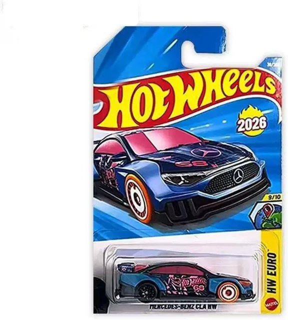 Hot Wheels Mercedes Benz CLA, Spielzeug Auto, 1:64, Druckgussfahrzeug - Bild 1