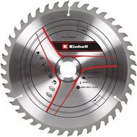 Einhell Dünnschnitt-Kreissägeblatt für Holz, Carbide Tipped, Farbe: Silber, Durchmesser: 250 mm, Bohrung: 30 mm, Schnittdicke: 1,8 mm, 42 Zähne - Bild 1