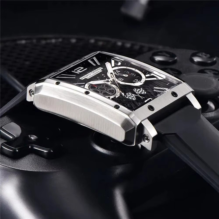 PAGANI DESIGN Chronograph, Automatik, Edelstahl, Schwarz, Herren - Bild 5