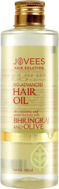 Jovees Herbal Bhringraj Oliven Haaröl, 100 ml, für trockenes Haar - Bild 1