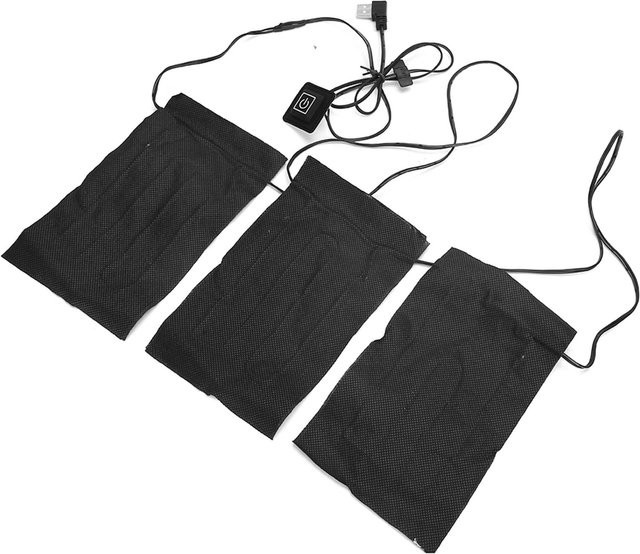 GoolRC 3-in-1 Elektrisches Heizkissen mit 3 Stufen Temperatureinstellung in Schwarz, waschbar - Bild 1