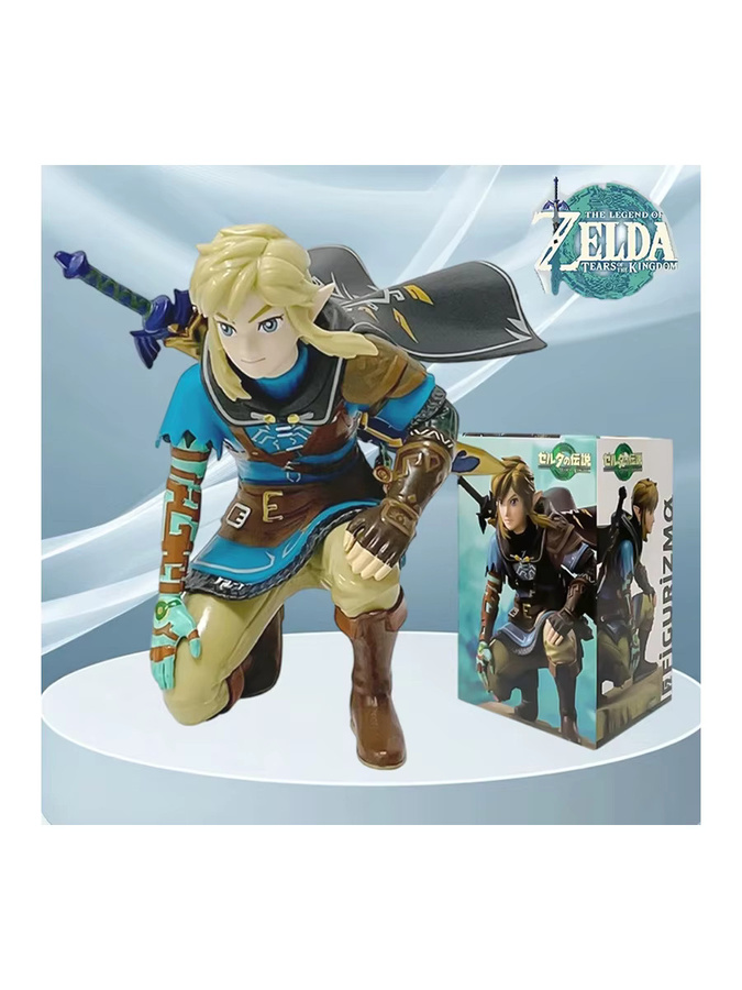 Bandai The Legend of Zelda Link Kingdom of Tears Statue, Spiel-PVC-Handmodell, Fantasy, Kunststoff, Bunt / Mehrfarbig - Bild 2