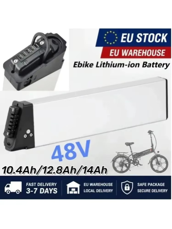 Aleaivy Ersatz-Lithium-Ionen-Akku 48V 14Ah kompatibel mit Samebike 20LVXD30 XWLX09 und Fiido M1 Pro Faltfahrrad DCH-006 - Bild 6