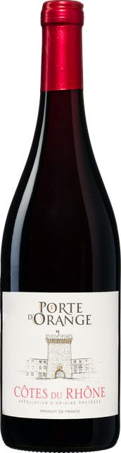 Porte d'Orange Rotwein Côtes du Rhône, Grenache/Syrah, Frankreich, 0,75 l - Bild 1