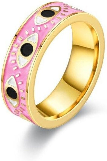 YIRAN Jewelry Knöchelring, Emaille, rosa, Damen - Bild 1