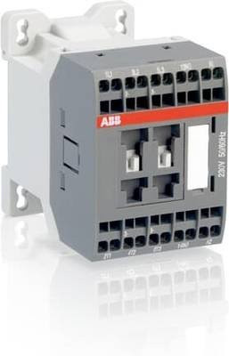 ABB Schütz AS12-30-01S-26 in Grau mit 3 Schließern und 1 Öffner, 5.5kW - Bild 1